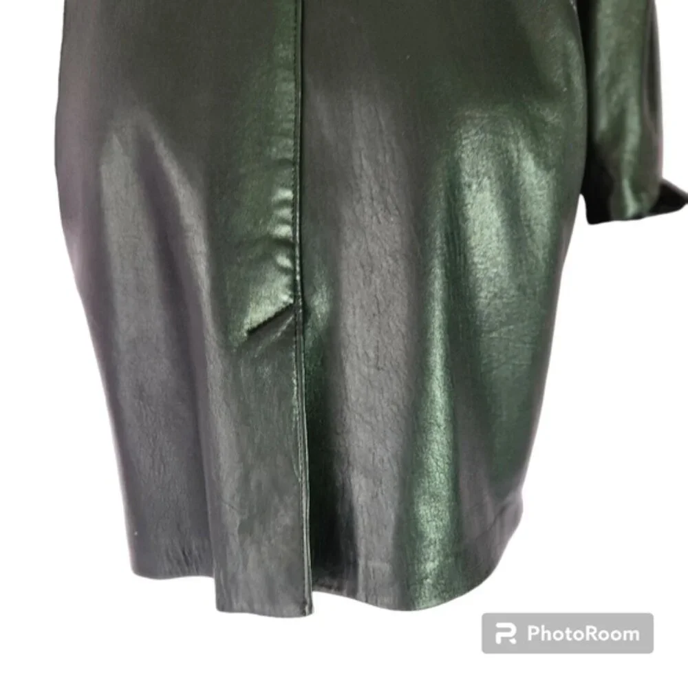 Coronet Montreal button-down Leather size medium USA - Picture 8 of 12